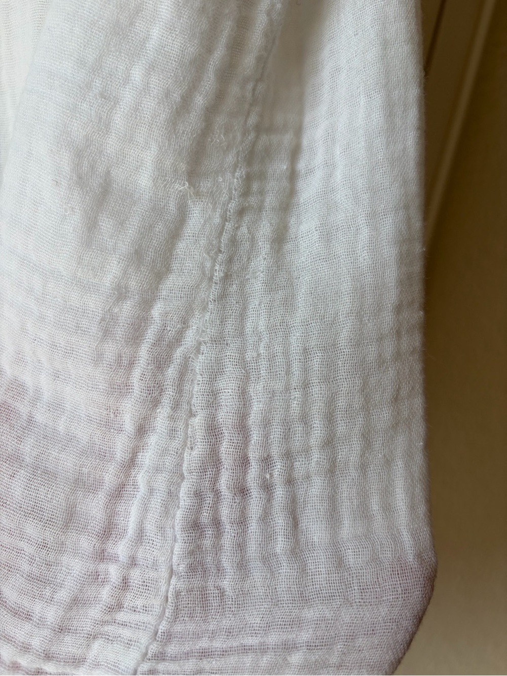CLOTH & STONE EUC White Gauze Gauzy Cotton Button Front Tank Top XS - Picture 5 of 8